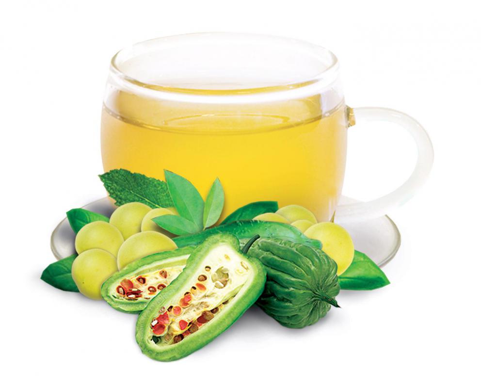 Amla extract used in a tea.