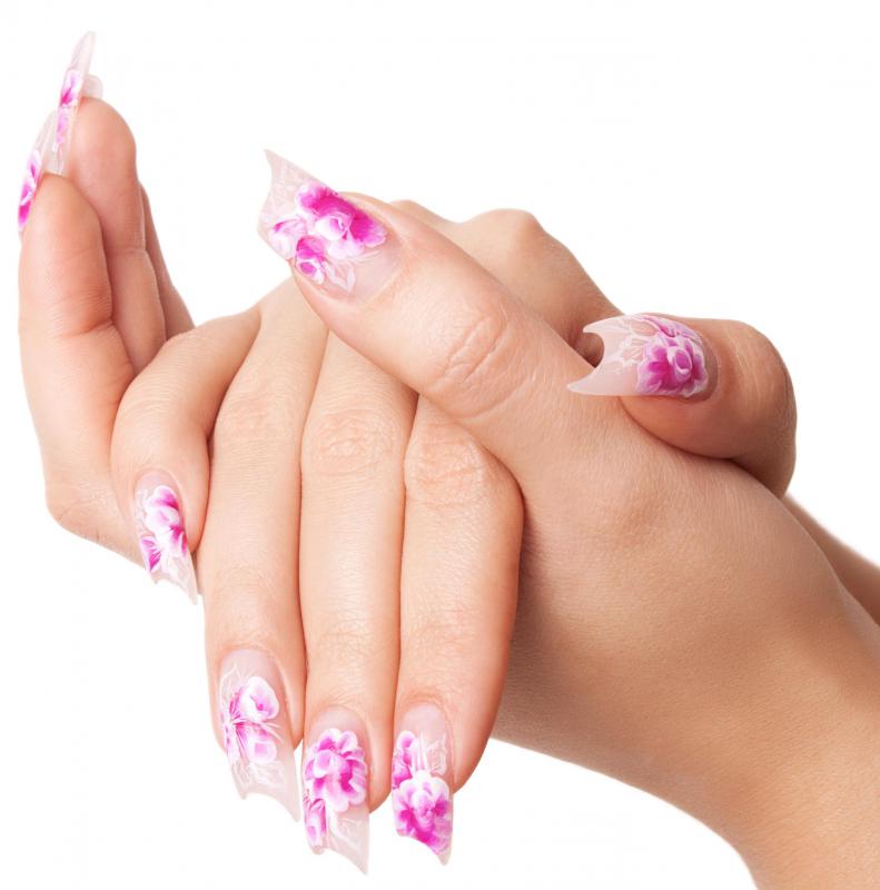 How should one apply fiberglass nails?