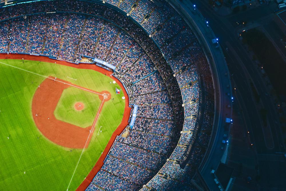 The average OPS in Major League Baseball is about .750, although this fluctuates from season to season.