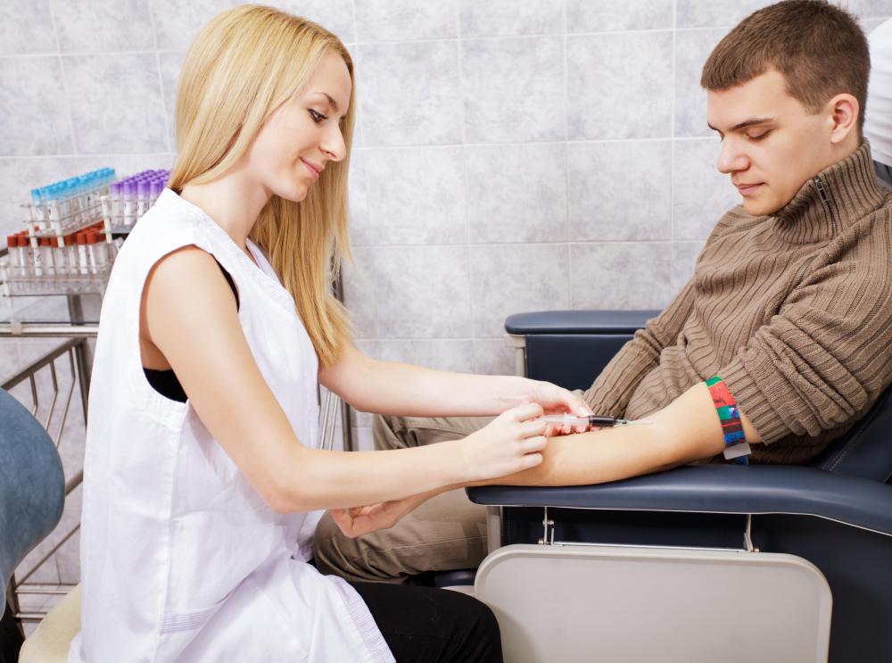 Blood tests may be performed to diagnose myeloma.