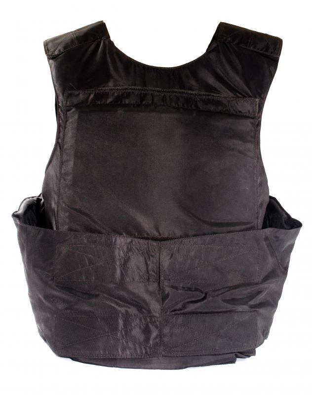 Polyethylene is a very strong plastic and can be found in bulletproof vests.