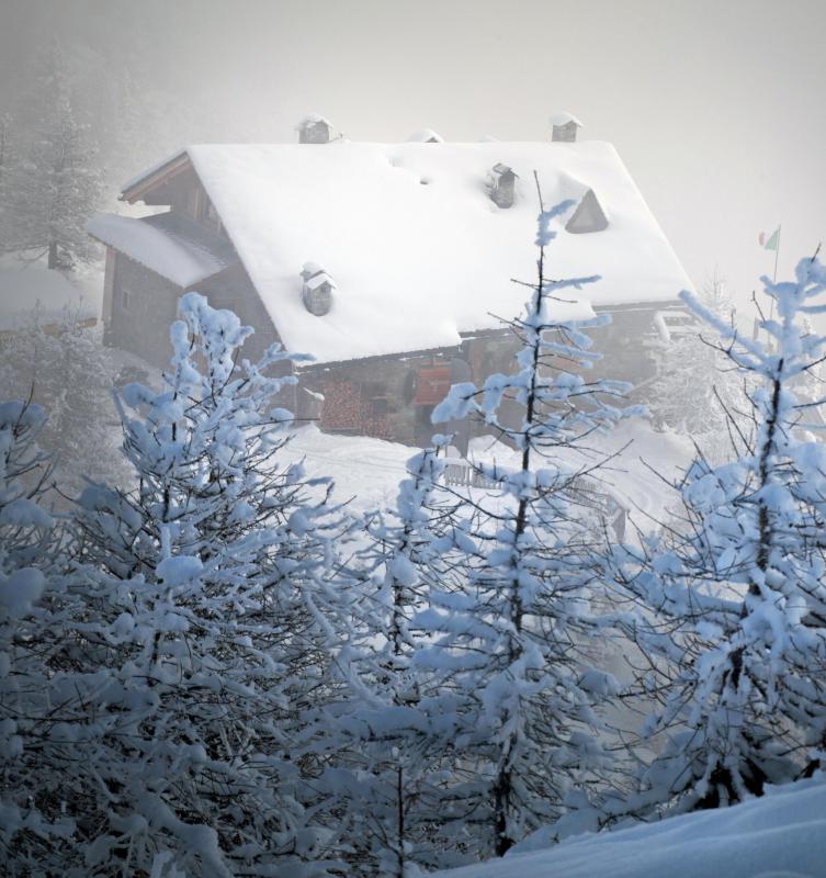 Cabins should be oriented so that any winter sun will be allowed in.