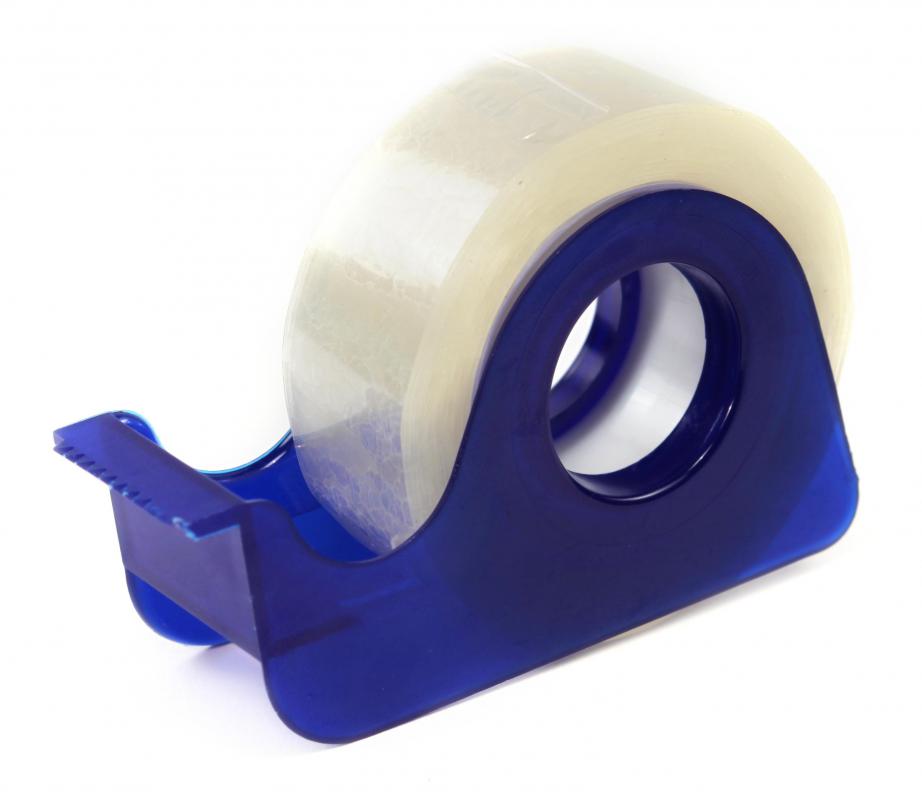 Viscose can be found in some types of tape.