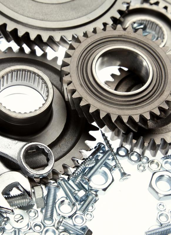 It takes a specific process and several workers to make parts into workable machines.