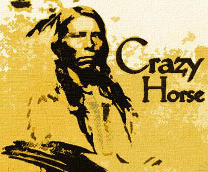 Crazy Horse led a charge against General Custer and his troops during Custer's Last Stand.