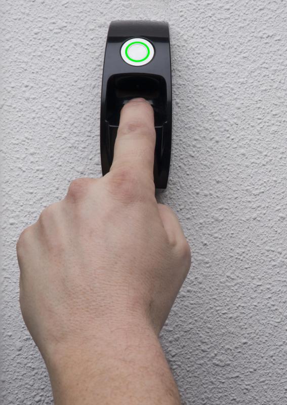 Some biometric safes may use fingerprint scanning technology.