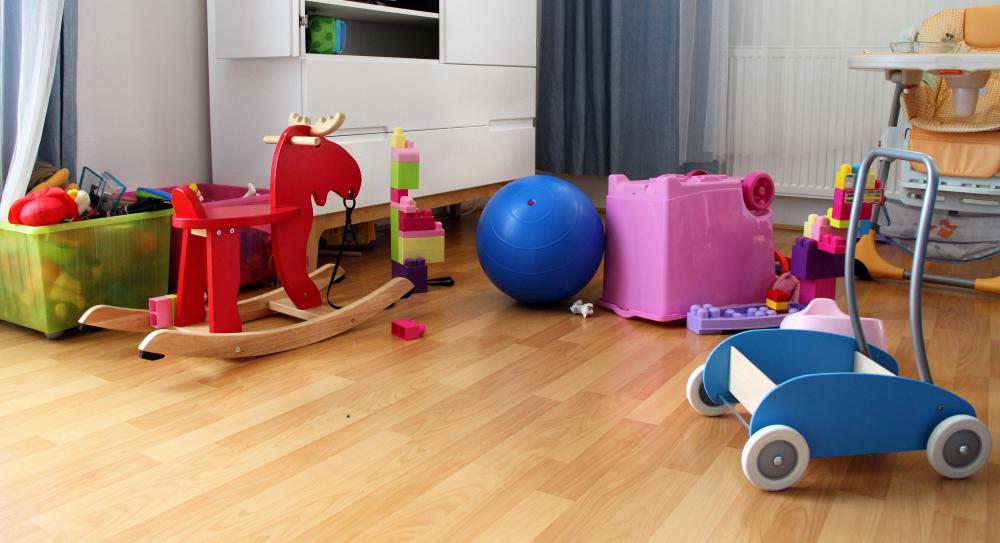Styrene-butadiene rubber may be used to make children's toys.