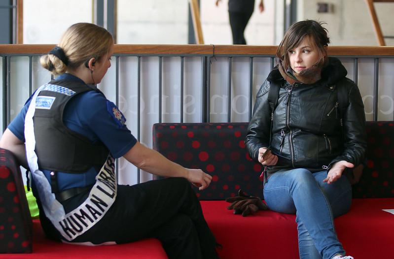 Human Libraries (such as this event at the University of Essex in the UK) tackle prejudice by allowing visitors to “borrow” a person who will speak about their experiences.