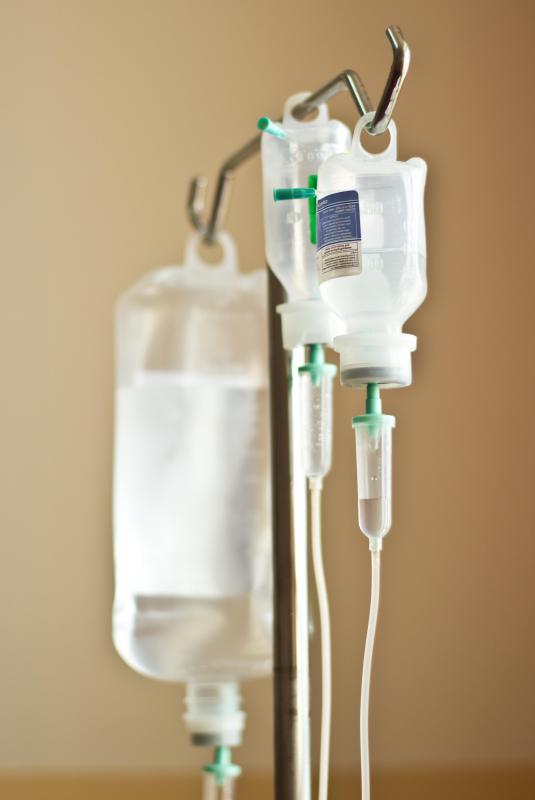 IV fluids may be required to treat cases of diarrhea.