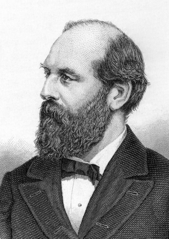 After U.S. president James Garfield was assassinated, his vice president, Chester Arthur, became the 21st U.S. president.