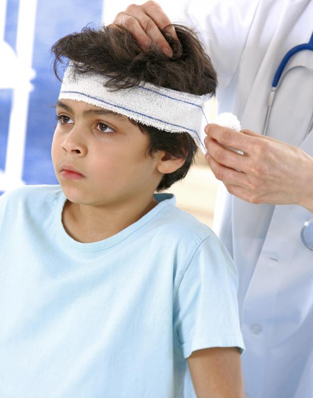 Tissue expanders may be used for repairing damage to the scalp.