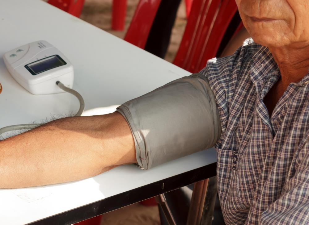 Side effects of corticosteroids may include high blood pressure.