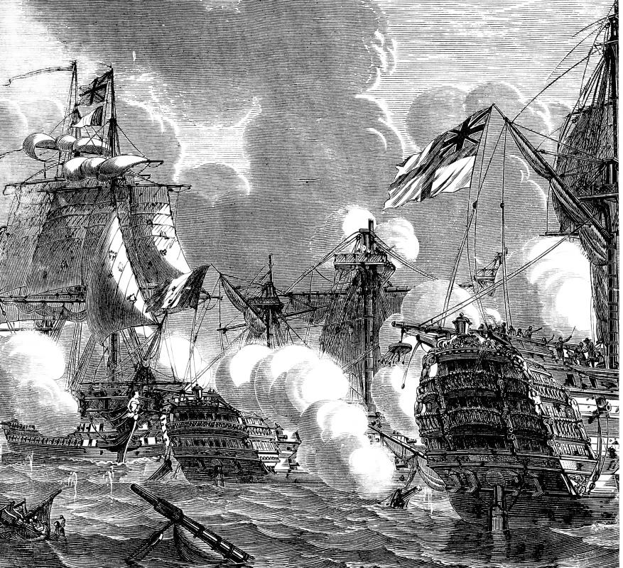 Following the Royal Navy's victory at the Battle of Trafalgar in 1805, the British Empire established a maritime hegemony that lasted throughout the 19th Century.