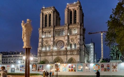 Church officials are going forward with controversial plants to modernize the interior of Notre-Dame de Paris.