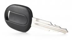 A transponder key.