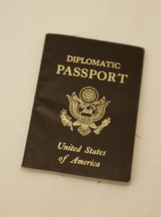 A diplomatic passport.