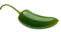 Calcium caseinate can neutralize the heat of jalapeno peppers.