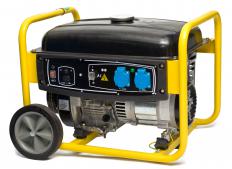 An alternating current (AC) electricity generator. 