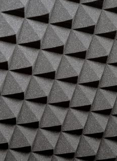 Acoustic foam for soundproofing
