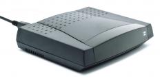 An ADSL modem.
