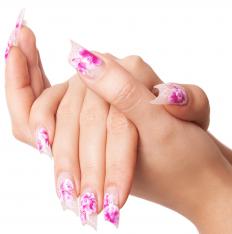 Silk wrap nails are a form of artificial nails. 