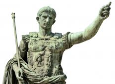 Augustus Caesar, the first Roman Emperor after the republic.