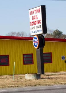 Bail bonds sign