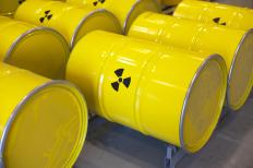 Barrels of hazardous waste