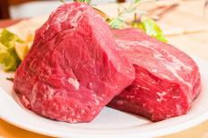 Beef for stewing.