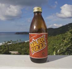 Bottle of Mauby