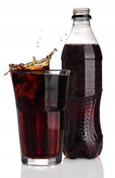 A diet soda containing aspartame.