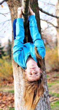 A child with ADHD playing.