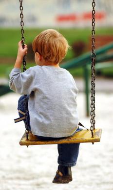 A shy child may have a problem making friends