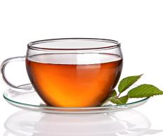 A cup of pekoe tea.