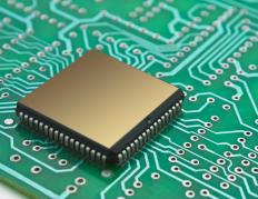 A computer chip
