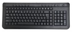 A keyboard with a num lock key.