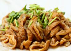 Cooked chitlins