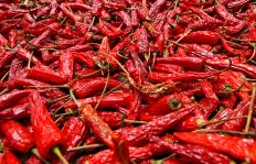 Dried chile peppers