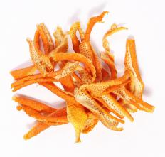 Orange peel is sometimes included in millionaire shortbread.