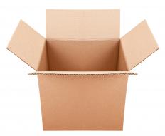 A cardboard carton.