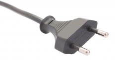A 220 volt appliance plug