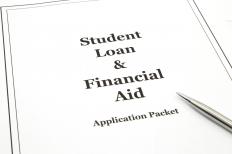 Students typically have to apply for financial aid to receive assistance from the government.