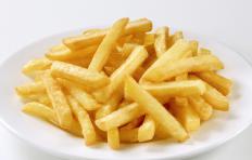 French fries are often served at state fairs.