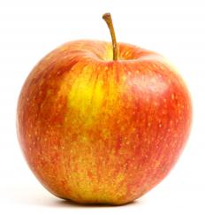 Apples are a good source of roughage.