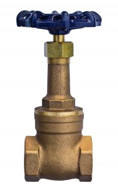 Gate valves are simple types of stop valves.