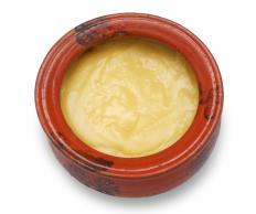 Ghee, which is used to make dhal.