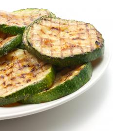 Grilled zucchini