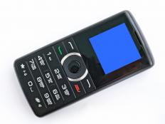 A clean cell phone.