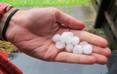 Handful of hailstones