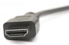 A HDMI&reg; cable.